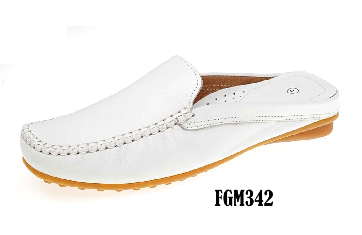 Damen-Lederpantolette